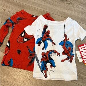 Marvel Spider-Man Red and White pajama set